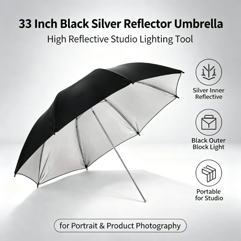 2026 Black Durable 33-inch Ref - Photography Lighting With Umbrella review and price