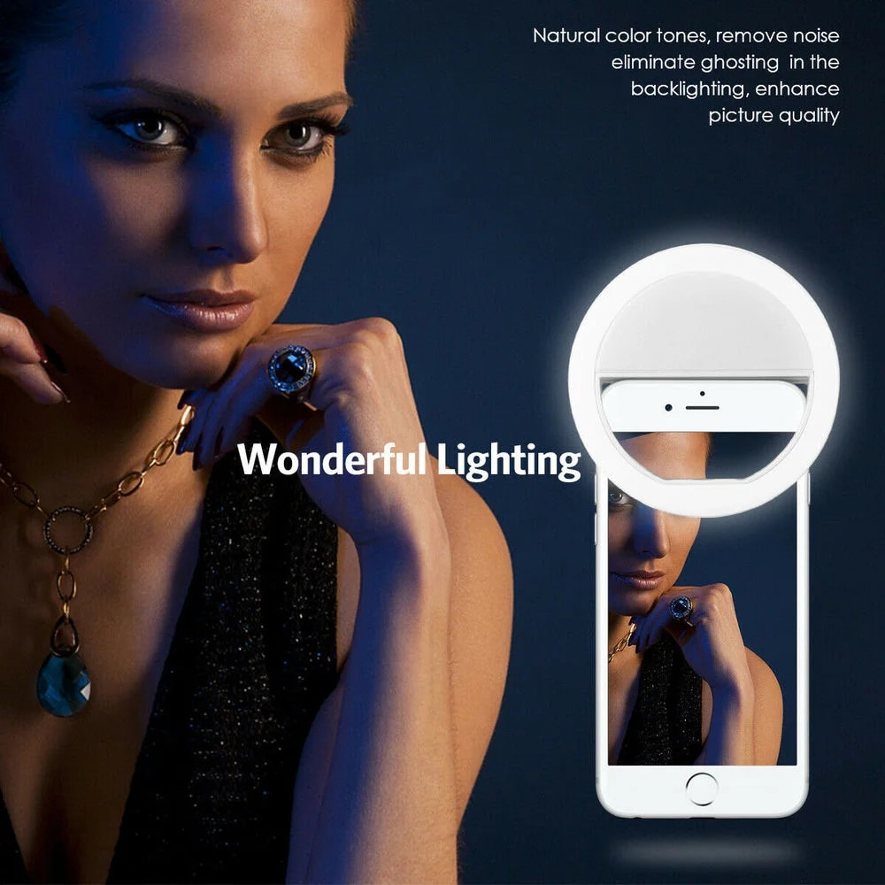LED Selfie Fill Light USB Char - Stand Lighting Photography review and price
