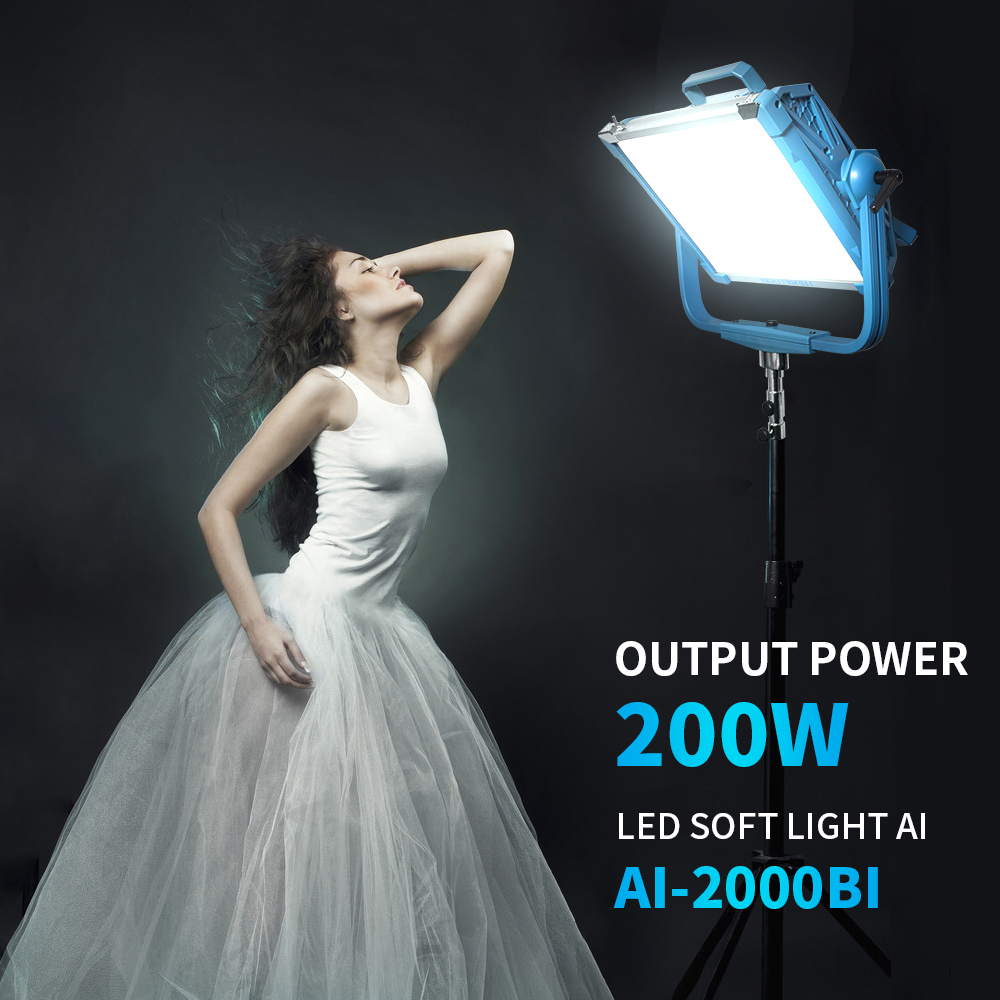 LED Lights DMX Support 200W Yi - Photography Lighting Ai review and price