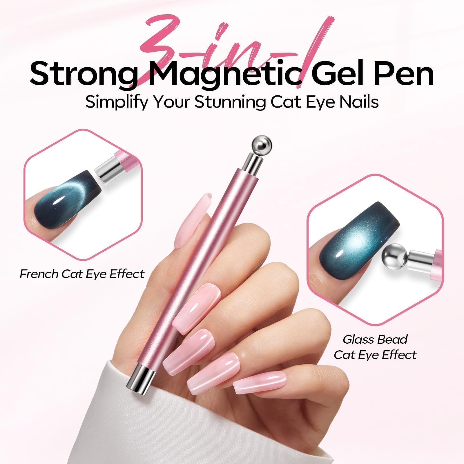 4pcs Cat Eye Nail Magnet Tool  - Photography Lighting Gels review and price
