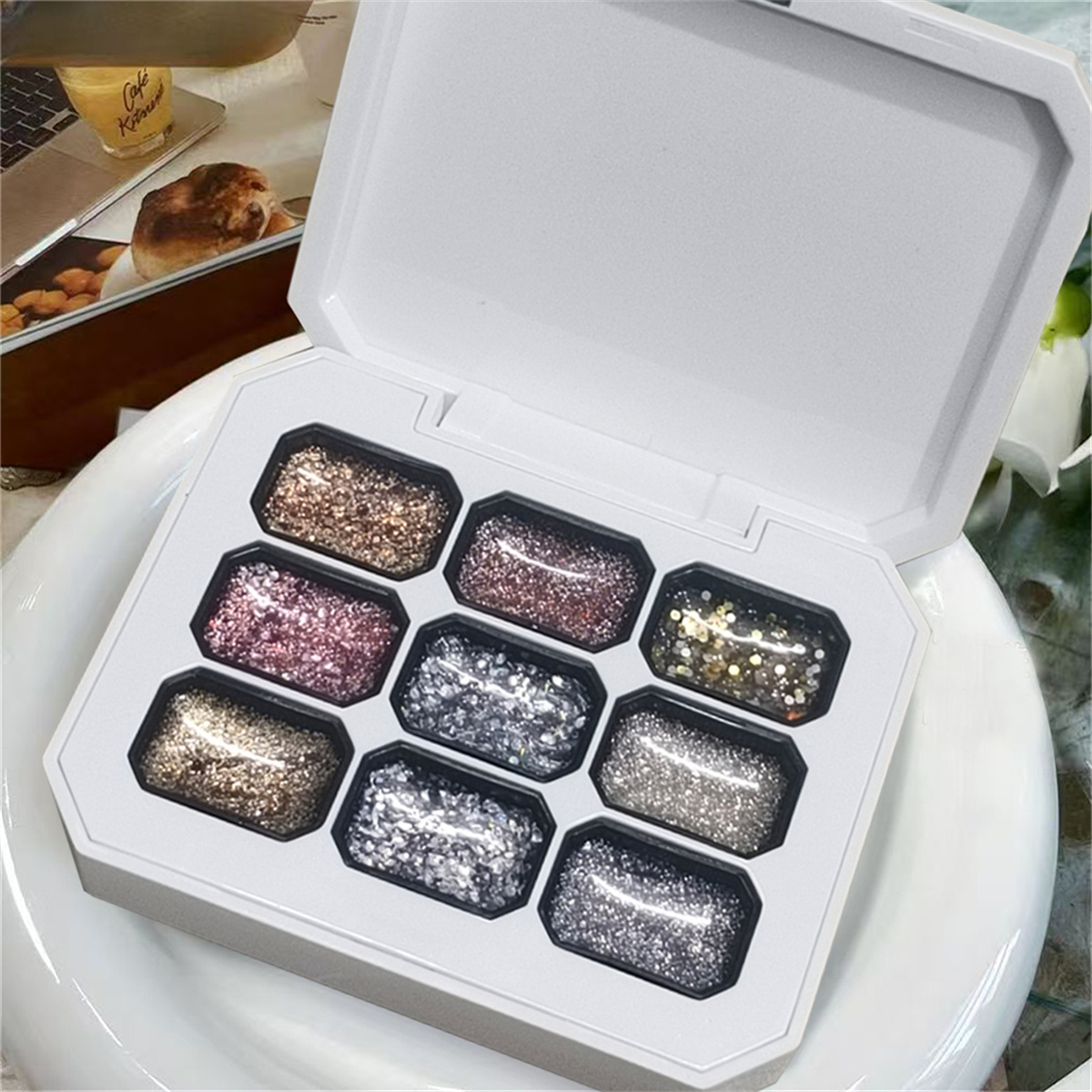 1pc 9 Colors Starburst Glitter - Photography Lighting Gels review and price