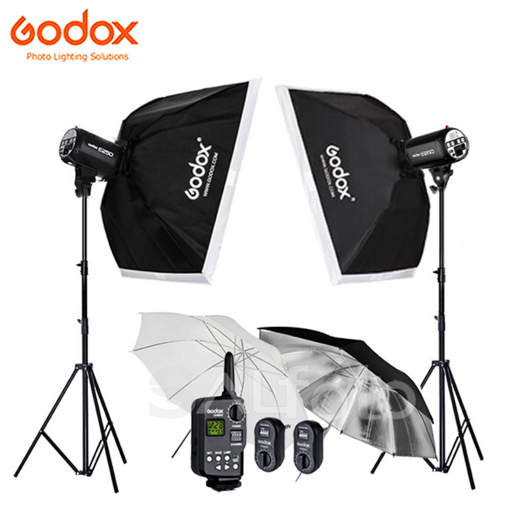 Godox 2x E300 300Ws / E250 250 - Photography Lighting Kit Godox review and price