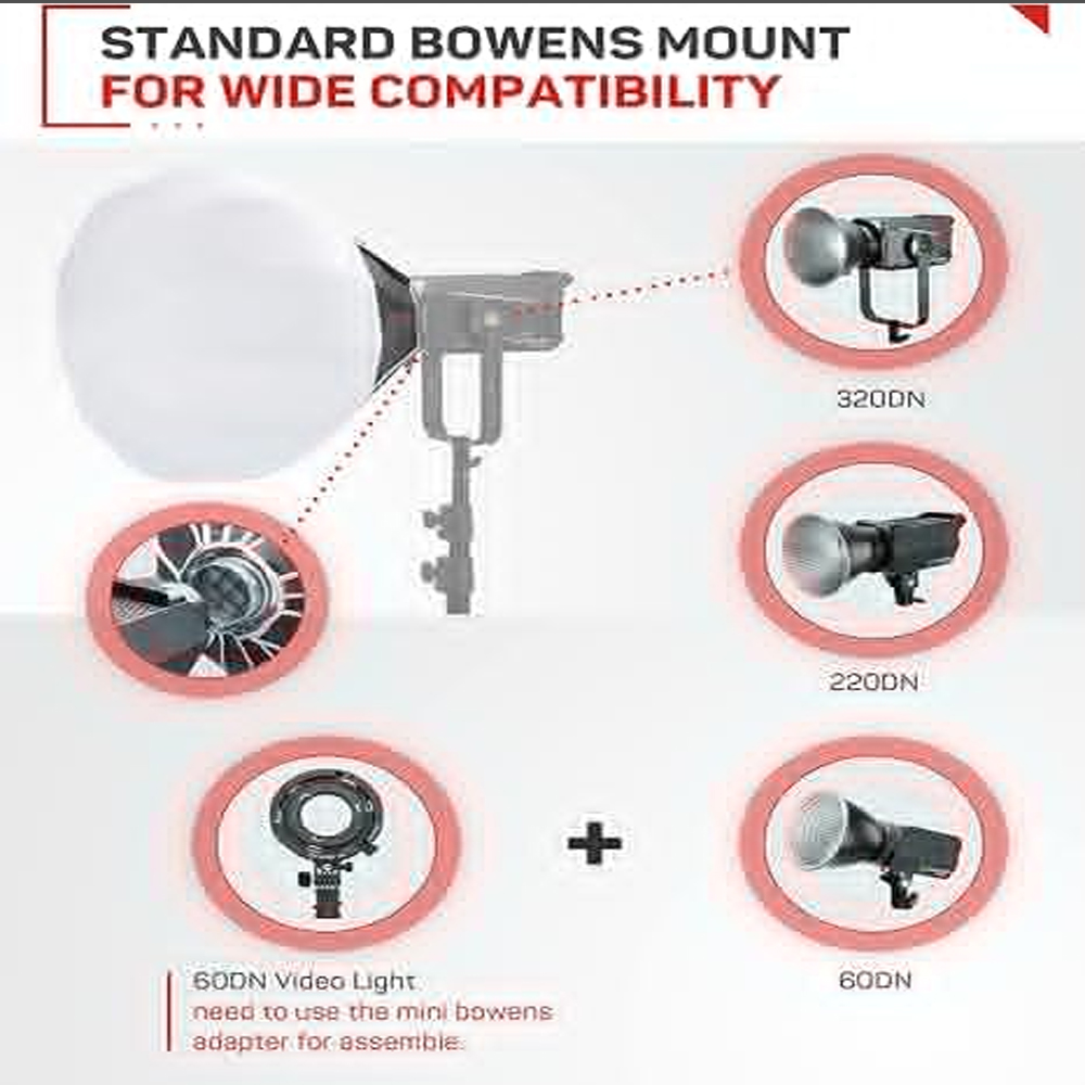 IFOOTAGE 65x65CM Lantern Softb - Barn Door Modifier review and price