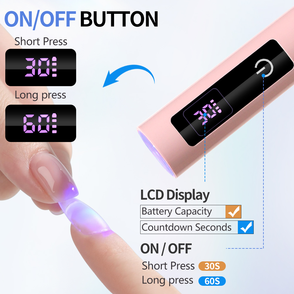 Touch Lamp Nail UV LED Dryer P - Photography Lighting Gels review and price