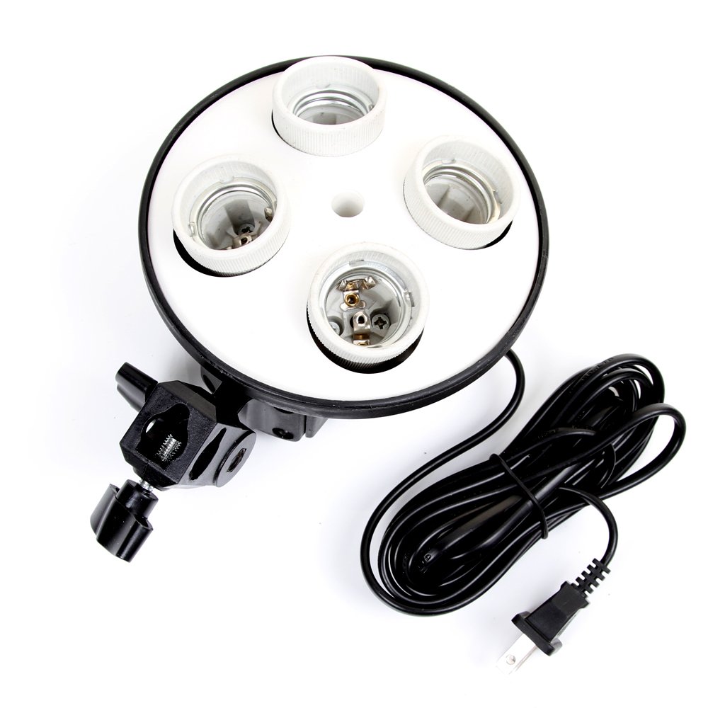 E27 Base Four Lamp Holder  Lig - Photography Using Lighting review and price