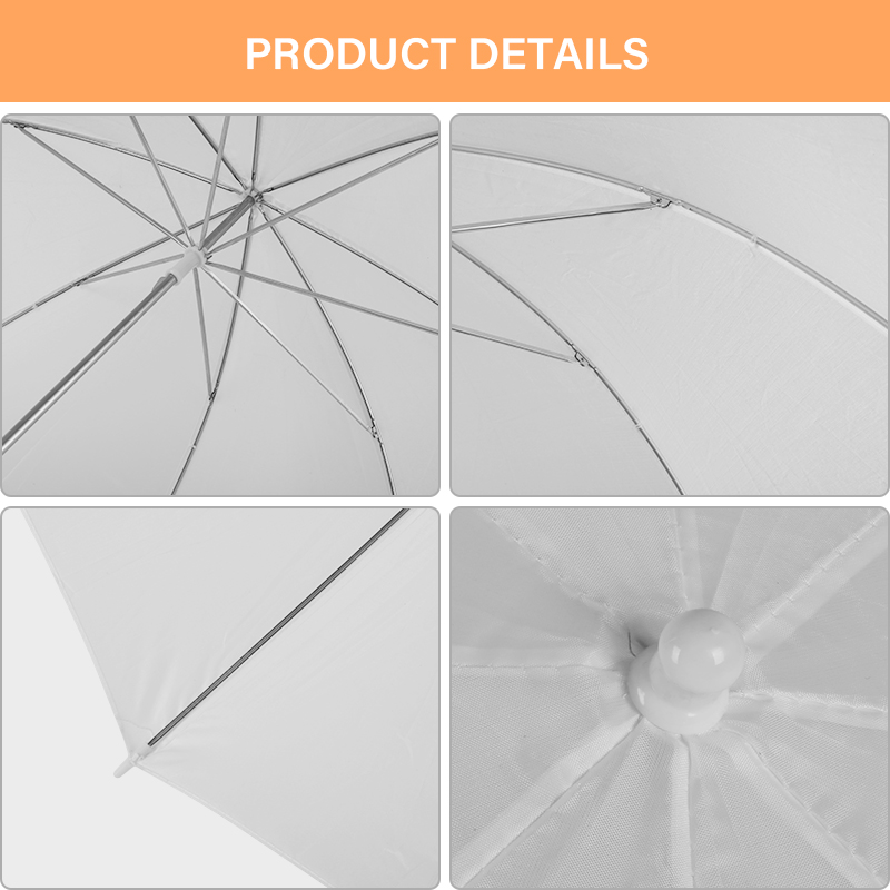 76 * 80cm X4 Transparent White - Photography Lighting With Umbrella review and price