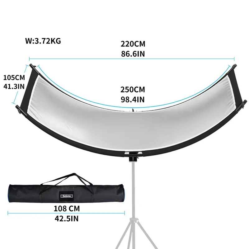 Selens 4-IN-1 U-typed 105x260c - Photography Types Of Lighting review and price