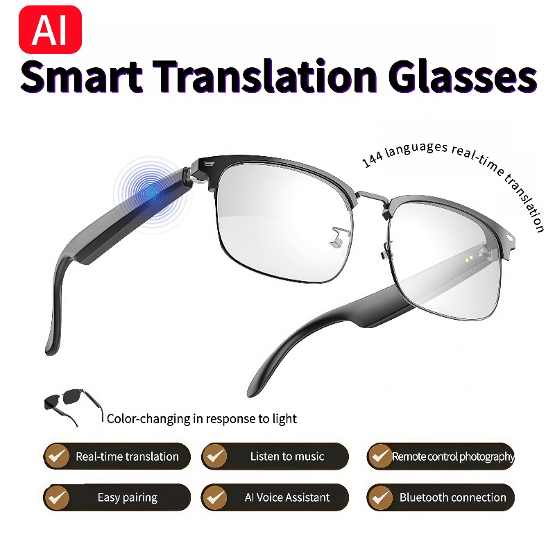 GS13 AI Smart Glasses Color-Ch - Photography Lighting Ai review and price