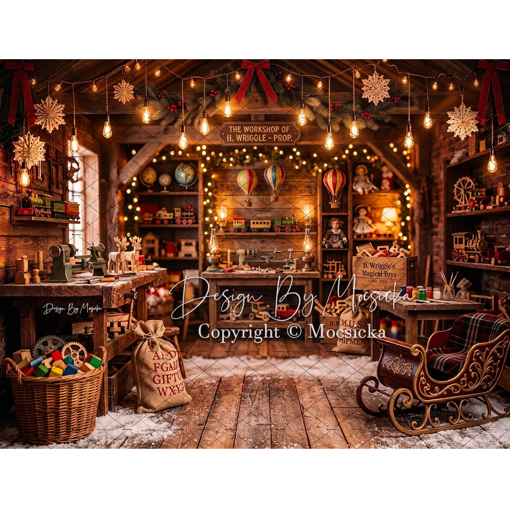 Mocsicka Santa Claus Toy Works - Photography Lighting Workshops review and price