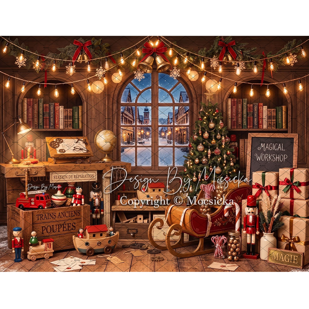 Mocsicka Santa Claus Toy Works - Photography Lighting Workshops review and price