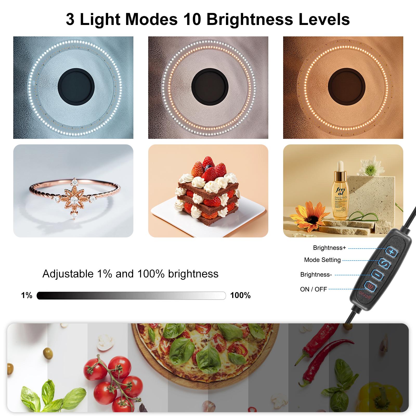 PULUZ 50cm Folding Portable Ri - Photography Types Of Lighting review and price